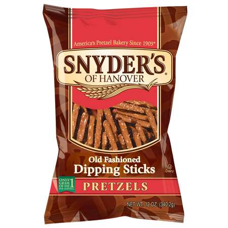 SNYDERS OF HANOVER Snyder's Of Hanover Pretzel Dipping Sticks 12 oz. Bag, PK12 103403